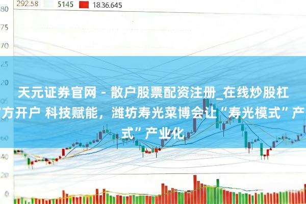 天元证券官网 - 散户股票配资注册_在线炒股杠杆官方开户 科技赋能，潍坊寿光菜博会让“寿光模式”产业化